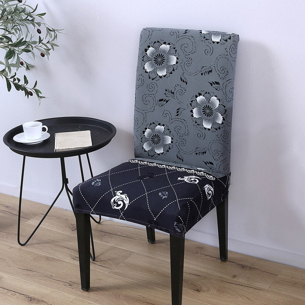 Colorful Floral Chair Anti-dirty Removable Cover