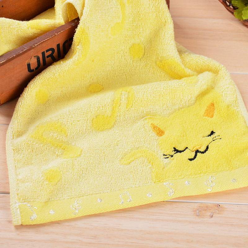 DIDIHOU 25*50cm Mini Square Face Hand Kids Towels