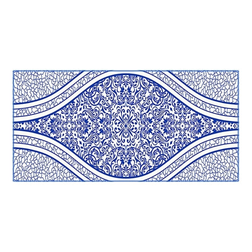 DIDIHOU 3D Printed Rectangle Toalla Yoga Mat