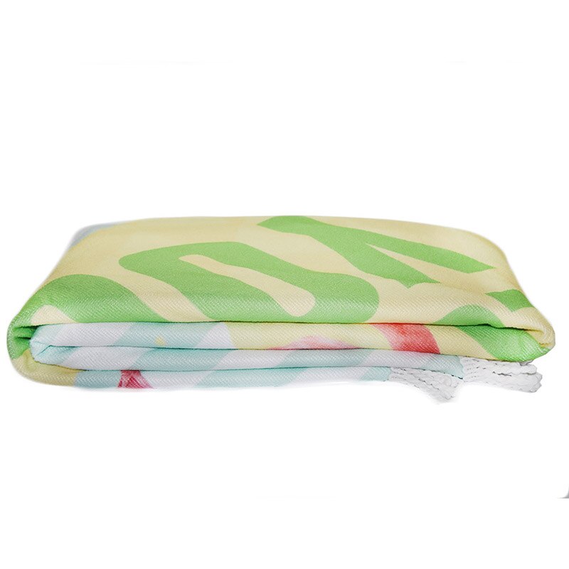 DIDIHOU Boho Beach Towels Printed Tropical Plants
