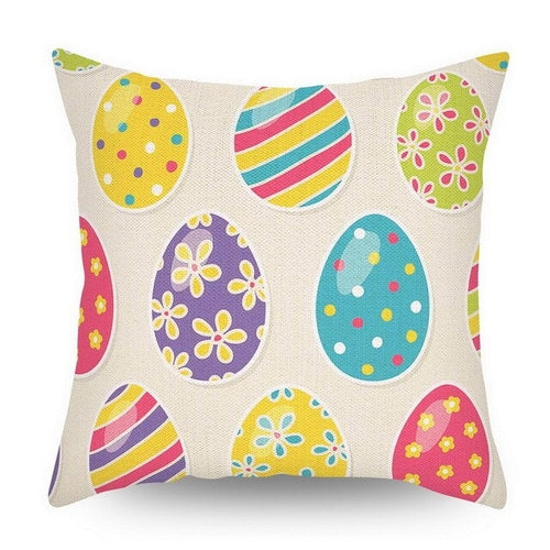 DIDIHOU Bunny Pillowcase Easter Rabbit Eggs