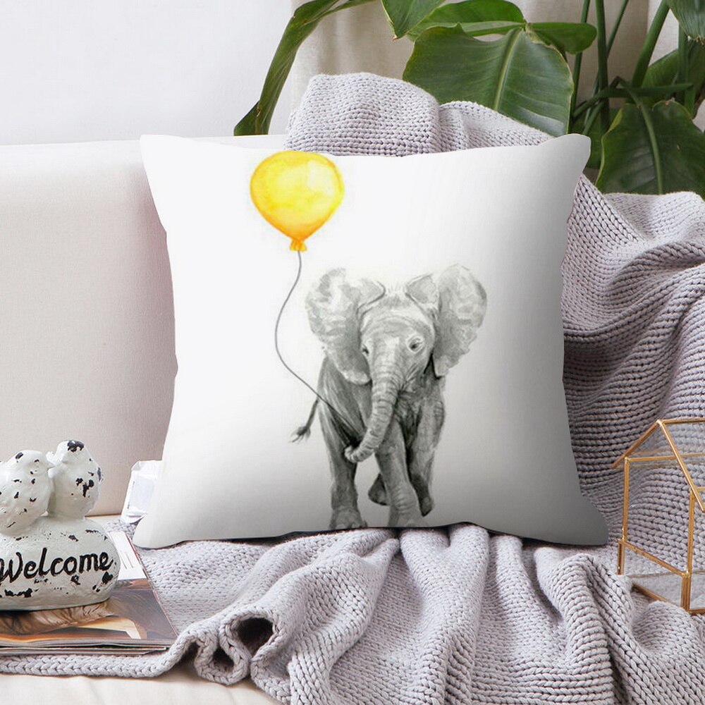 DIDIHOU Geometric Printed Throw Cushion Pillow