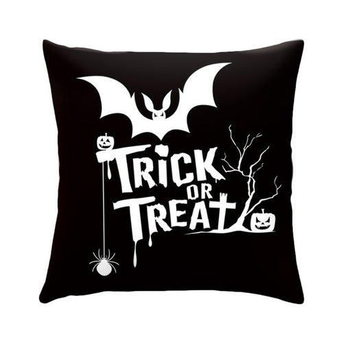 DIDIHOU Halloween Cushion Cover Trick Or Treat