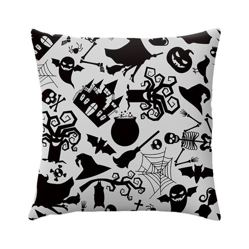 DIDIHOU Halloween Cushion Cover Trick Or Treat