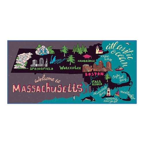 DIDIHOU Maple Printed Beach Towel Beach Mat Summer