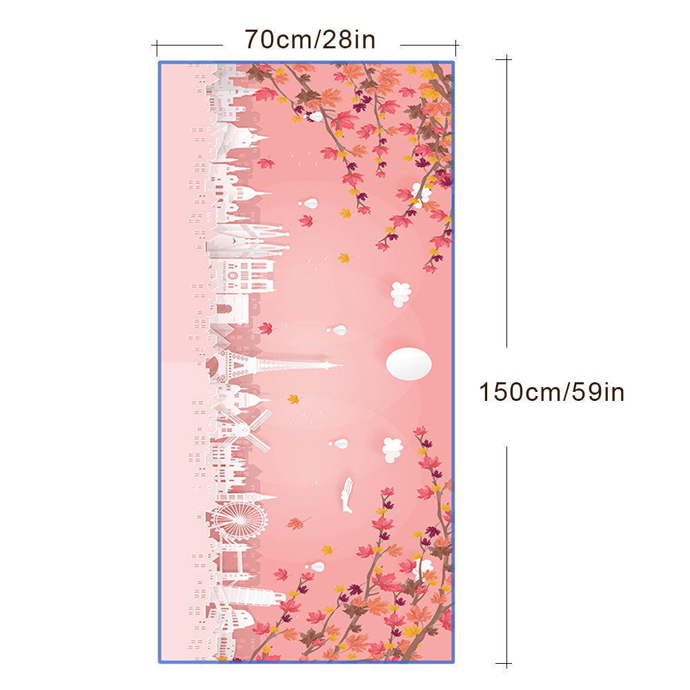 DIDIHOU Maple Printed Beach Towel Beach Mat Summer