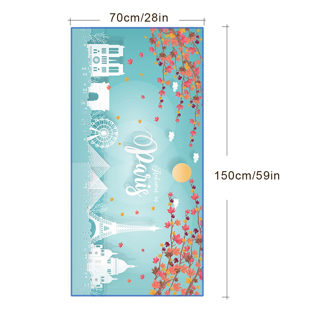 DIDIHOU Maple Printed Beach Towel Beach Mat Summer