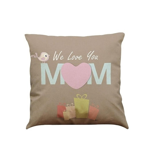 DIDIHOU Mother's Day Pillow Case Cover Printed