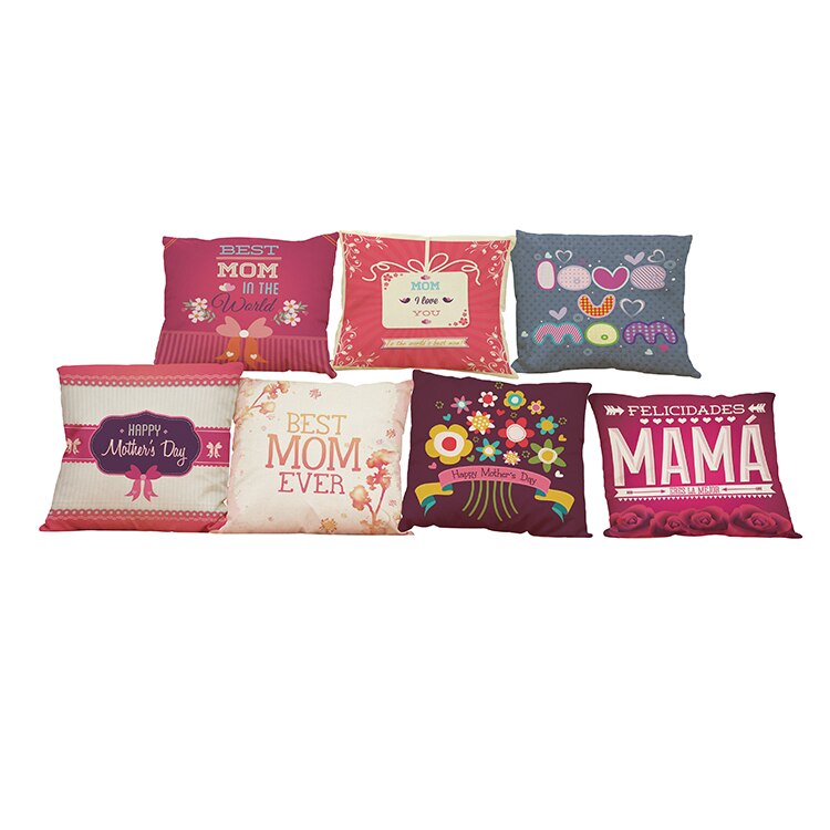 DIDIHOU Mother's Day Pillow Case Cover Printed