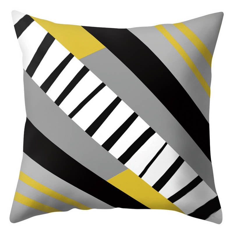 DIDIHOU Pineapple Leaf Yellow Throw Pillow Case