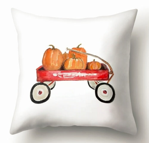 DIDIHOU Soft Cushion Cover Leaf Geometry Pillow