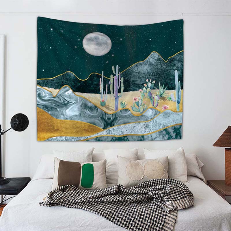 DIDIHOU Summer Printing Beach Towel Plant