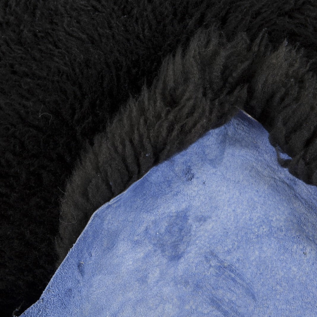 Schapenvacht | Natural zwart | 100 x 65cm