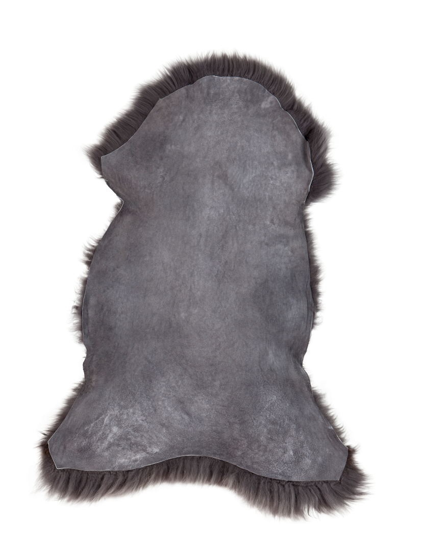Schapenvacht | Grijs | 100 x 65cm