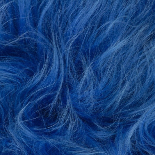 Schapenvacht IJslands | Blauw | 100 x 65cm