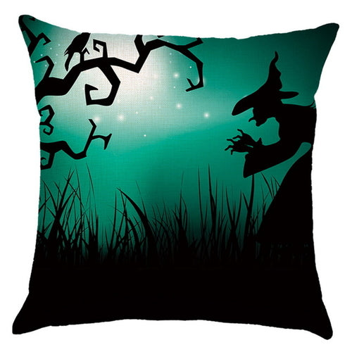 Halloween Cushion Cover High Qulity Linen Throw