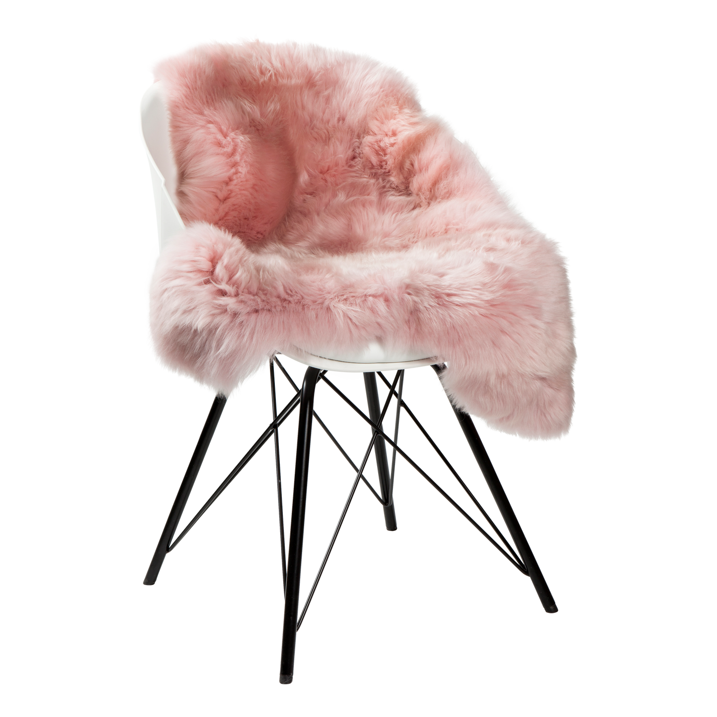 Schapenvacht | Roze | 100 x 65cm