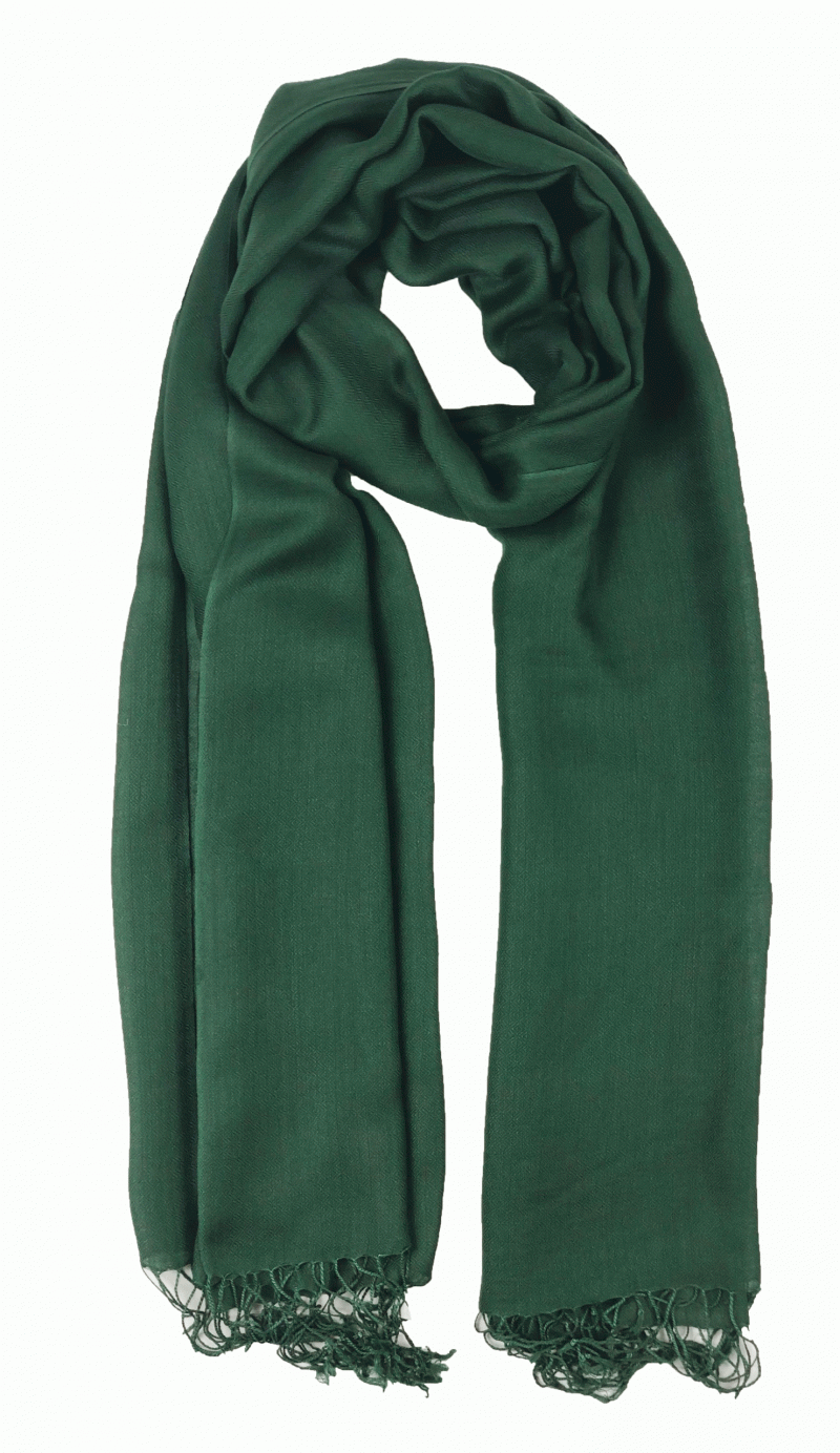 Emerald Green Modal Solid Scarf