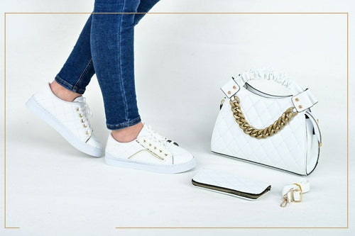 Sneakers 3 Piece Matching Bag Set