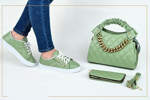 Sneakers 3 Piece Matching Bag Set