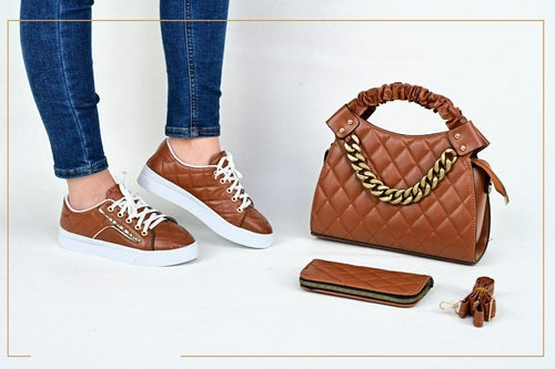 Sneakers 3 Piece Matching Bag Set