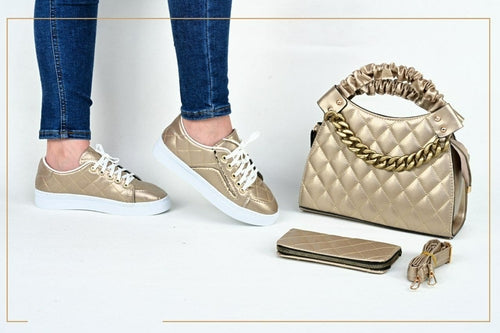 Sneakers 3 Piece Matching Bag Set