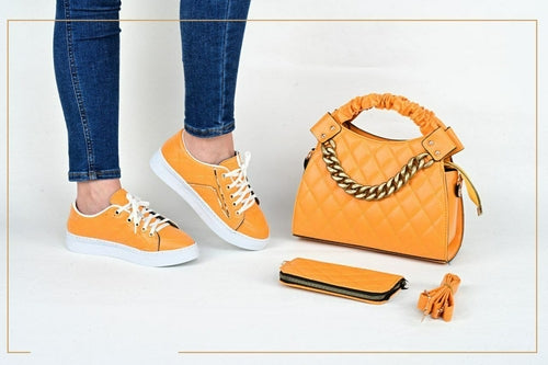 Sneakers 3 Piece Matching Bag Set
