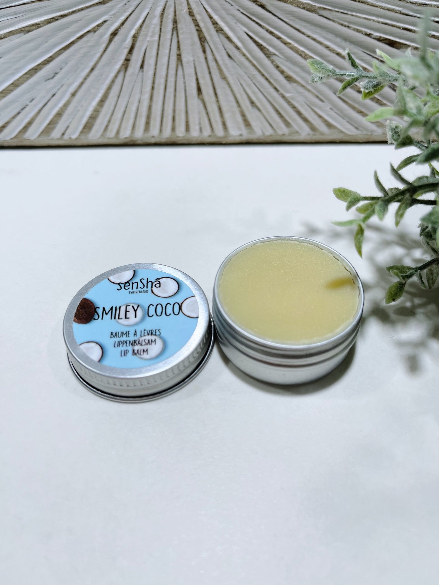 Smiley Coco 10ml Baume à lèvres en pot