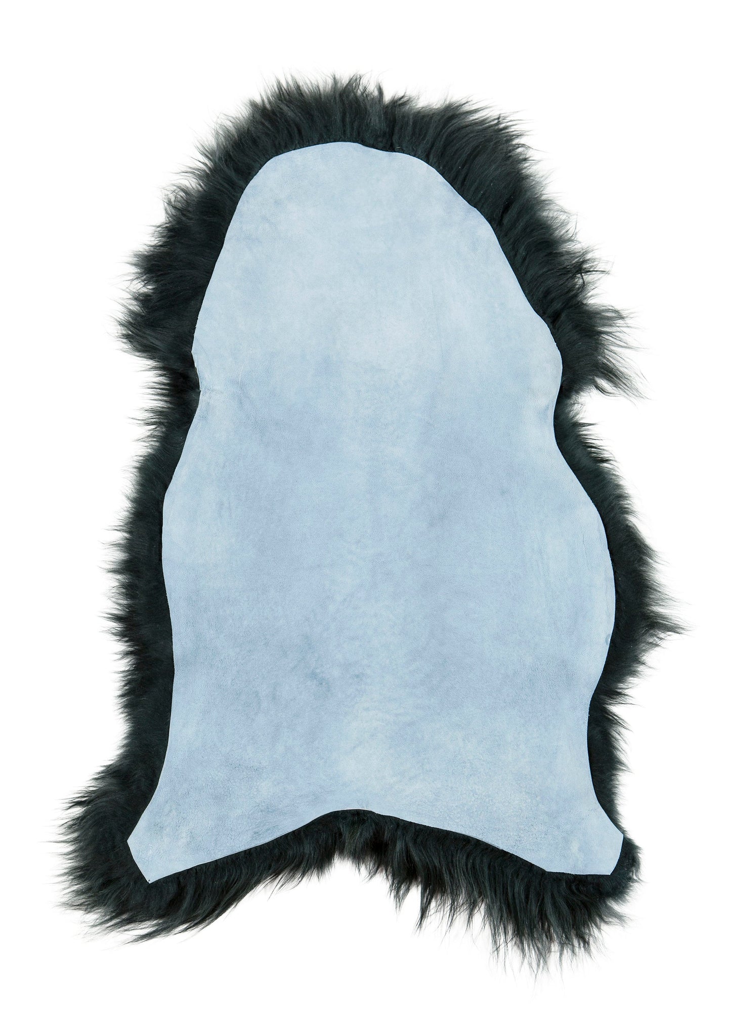 Schapenvacht IJslands | Donkergroen | 100 x 65cm