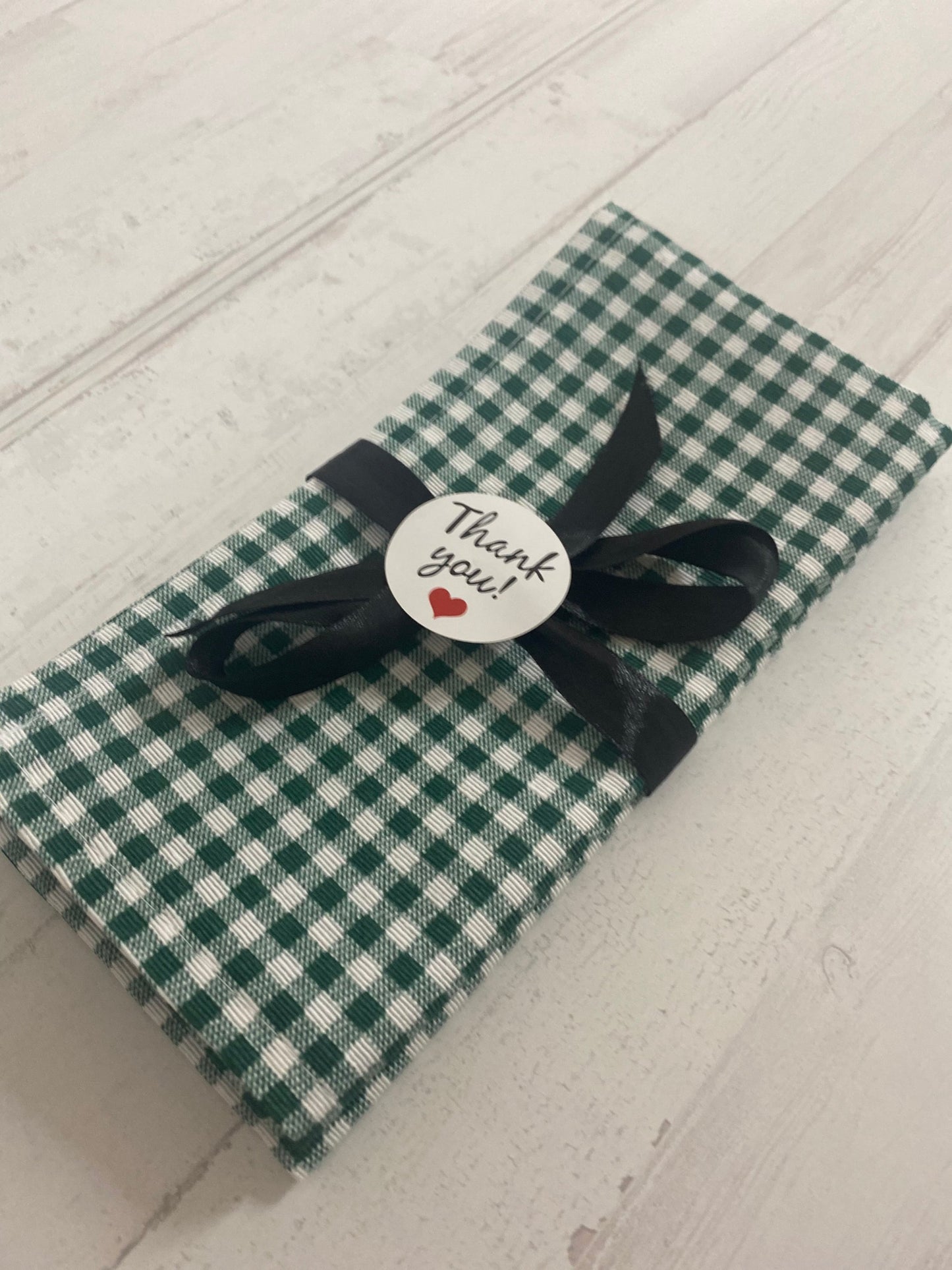 SERVILLETAS VICHY VERDE