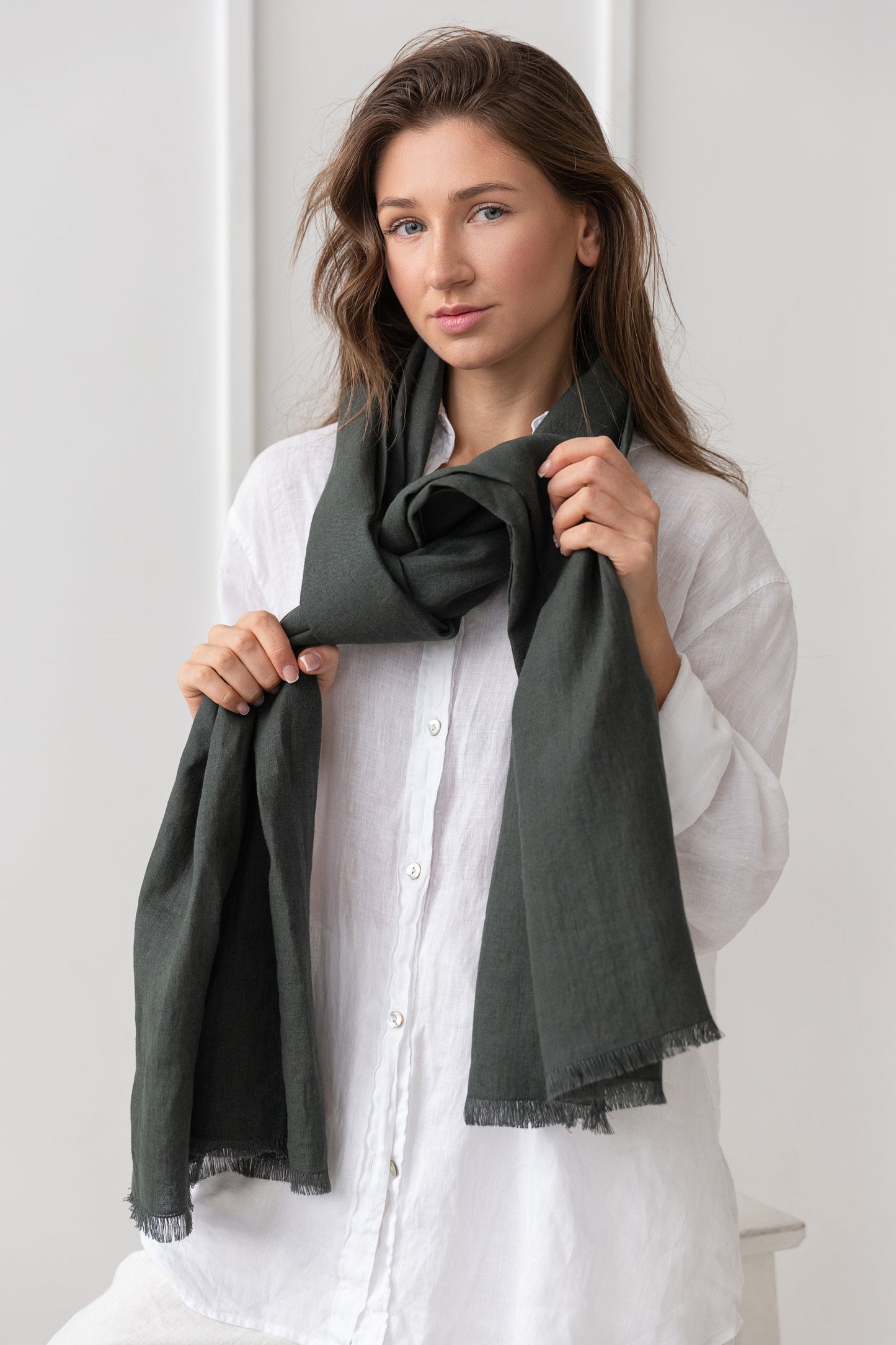 Linen scarves