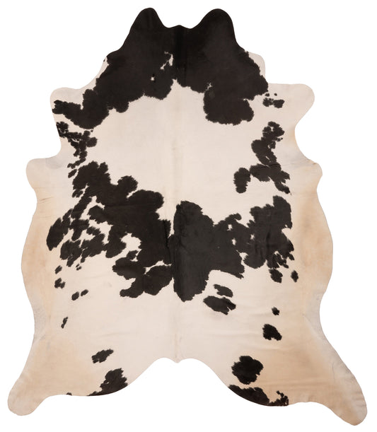 K920 | Unieke Koeienhuid XL | Zwart-wit | ca.210 x 180cm
