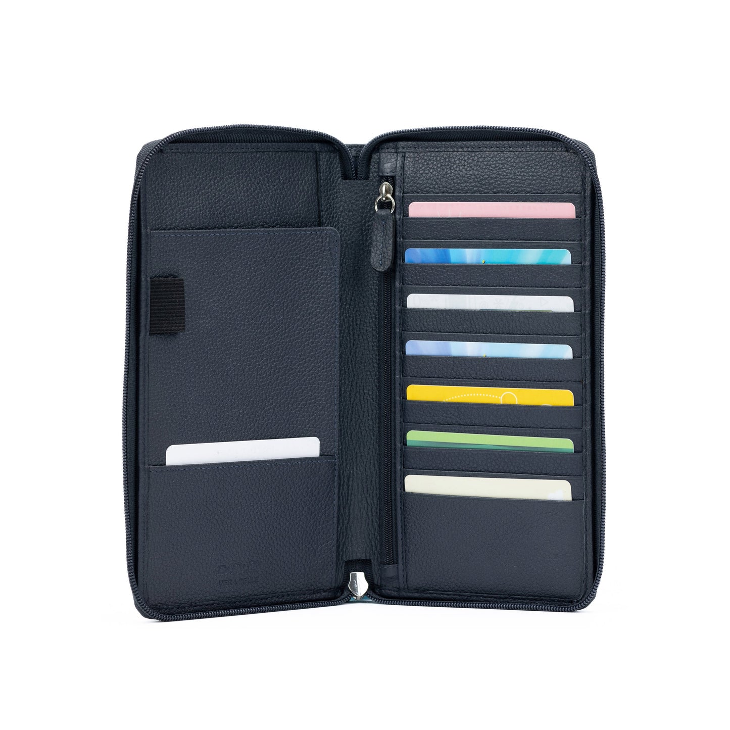 K0005DB | Portadocumenti da Viaggio in Vera Pelle pieno fiore, grana