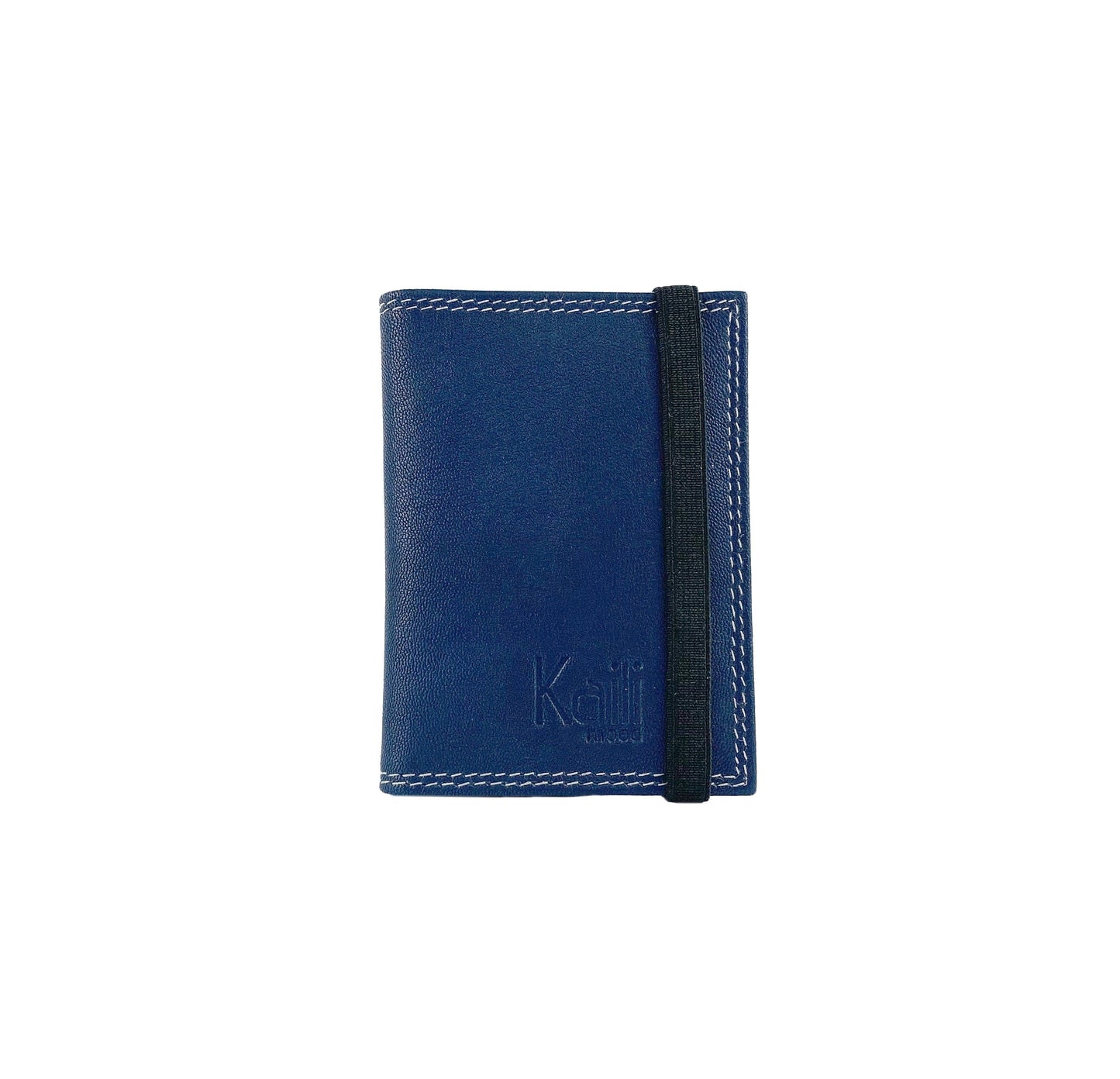 K10217DB | Porta Carte di Credito in Vera Pelle pieno fiore, con