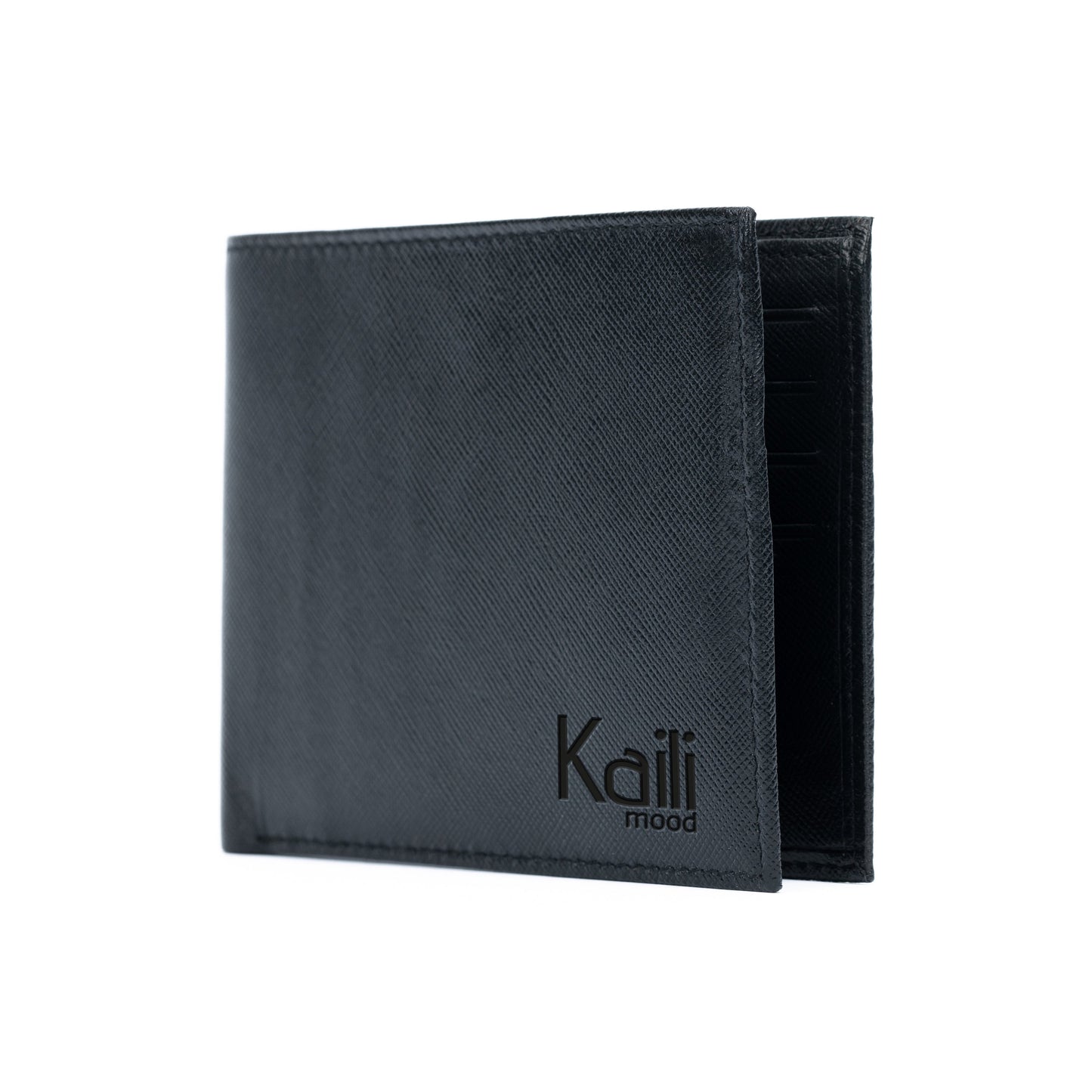 K10812AB | Portafogli Uomo in Saffiano Vera Pelle. Colore Nero. 8