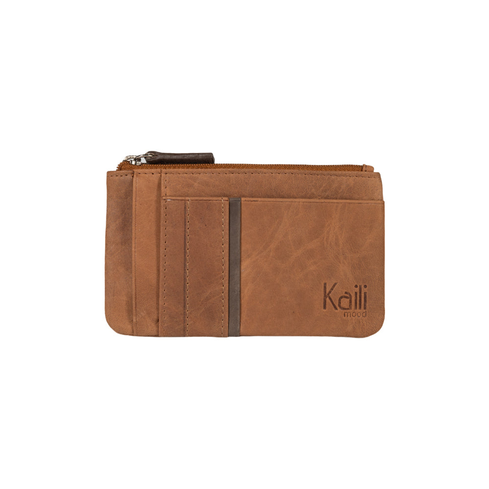 K12260UB | Bustina porta carte di credito e portamonete in Vera Pelle