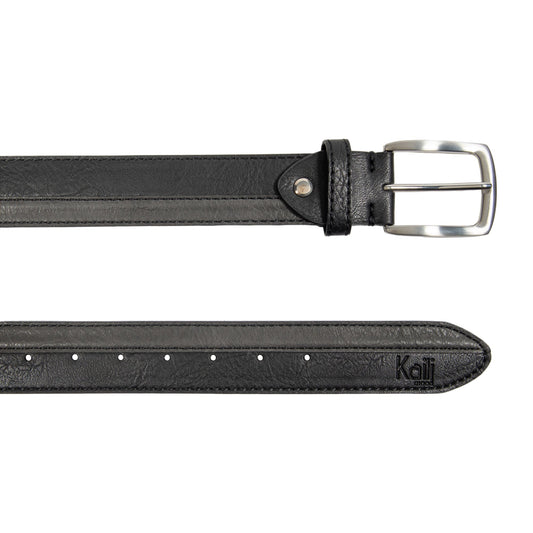 K4007AKB | Cintura Uomo Bicolore in Fodera Pelle Finitura in Pu.