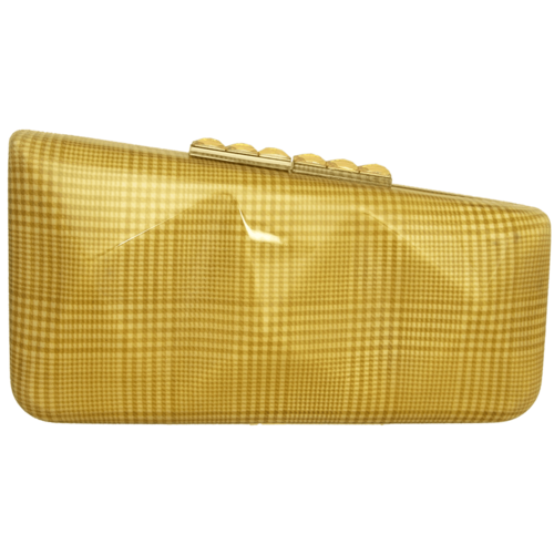 Minaudiére in Cream Glen Plaid