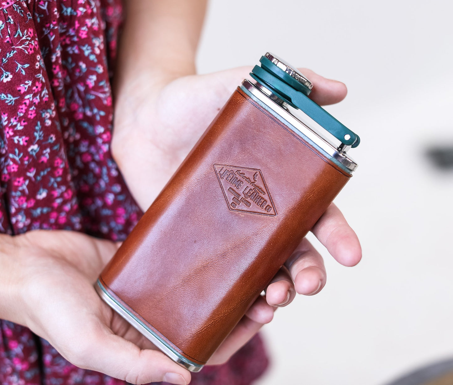Leather Flask