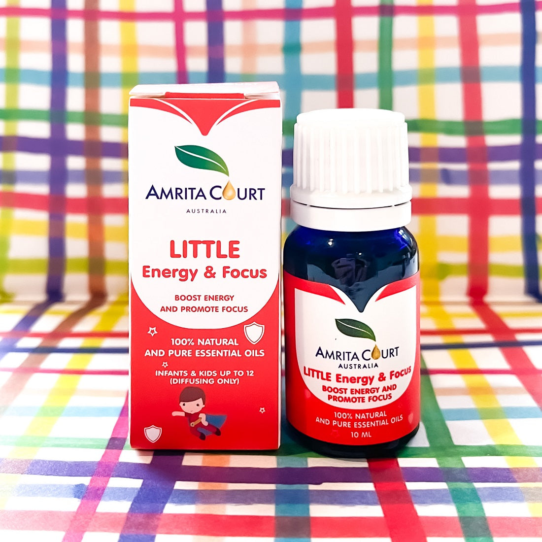 Amrita Court Little Energy & Focus 10ml Essential Oil Blend