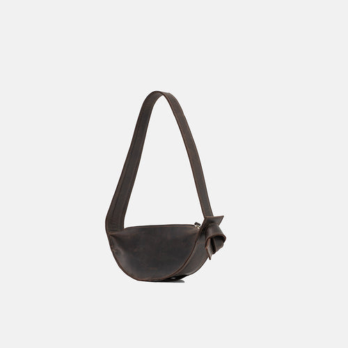 Shoulder Bag - Crescent (Dark Brown)