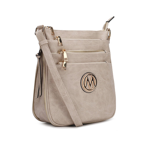 Salome Expandable Multi-Compartment Crossbody