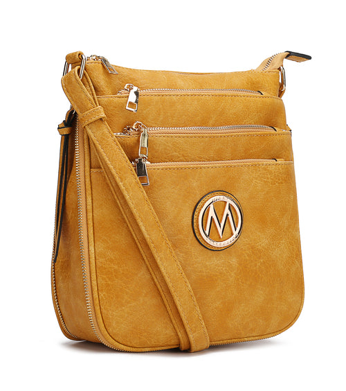 Salome Expandable Multi-Compartment Crossbody