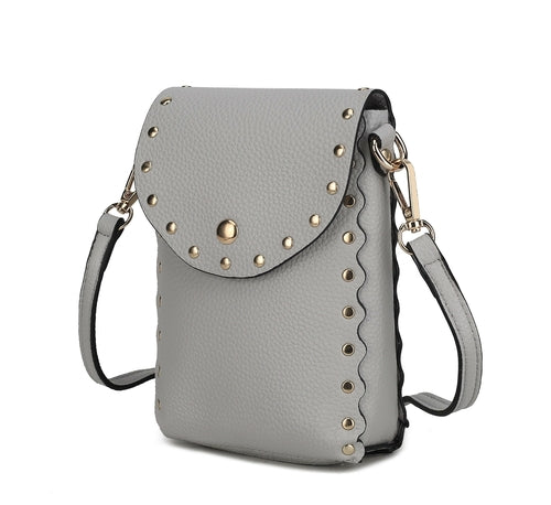 Filomena Vegan Leather Womens Crossbody