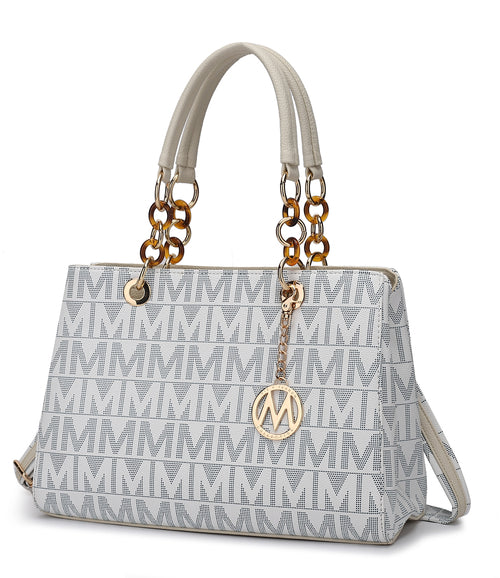 Sirna M Signature Tote Handbag Vegan Leather Women