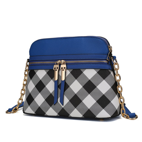 Suki Checkered Crossbody Handbag