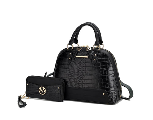 Nora Premium Croco Satchel Handbag For Women