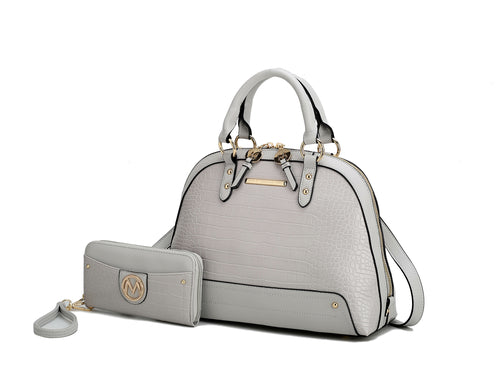 Nora Premium Croco Satchel Handbag For Women