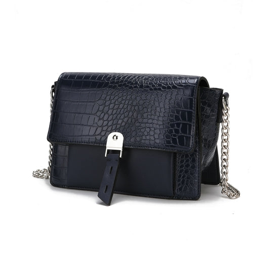 MKF Collection Hope Crocodile Embossed Shoulder Handbag by Mia K