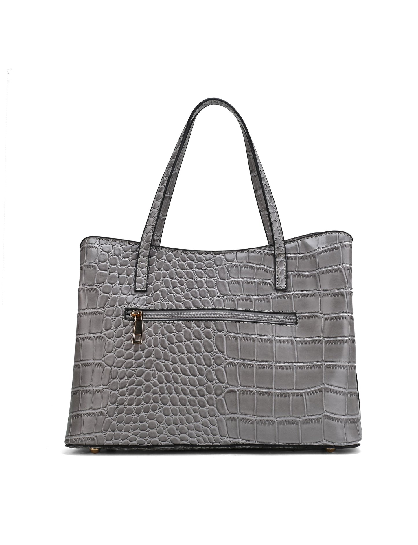 MKF CollectionAurelia Crocodile Embossed Tote Handbag by Mia K